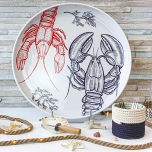 Grand plateau de fruits de mer, design 2, L'ECAILLER