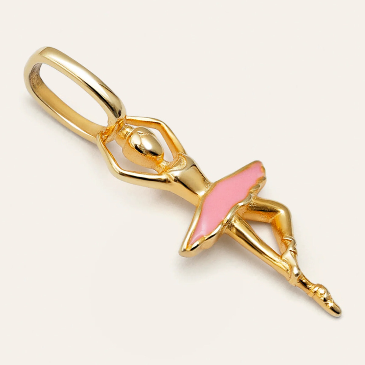 Charm Ballerina Placcato Oro