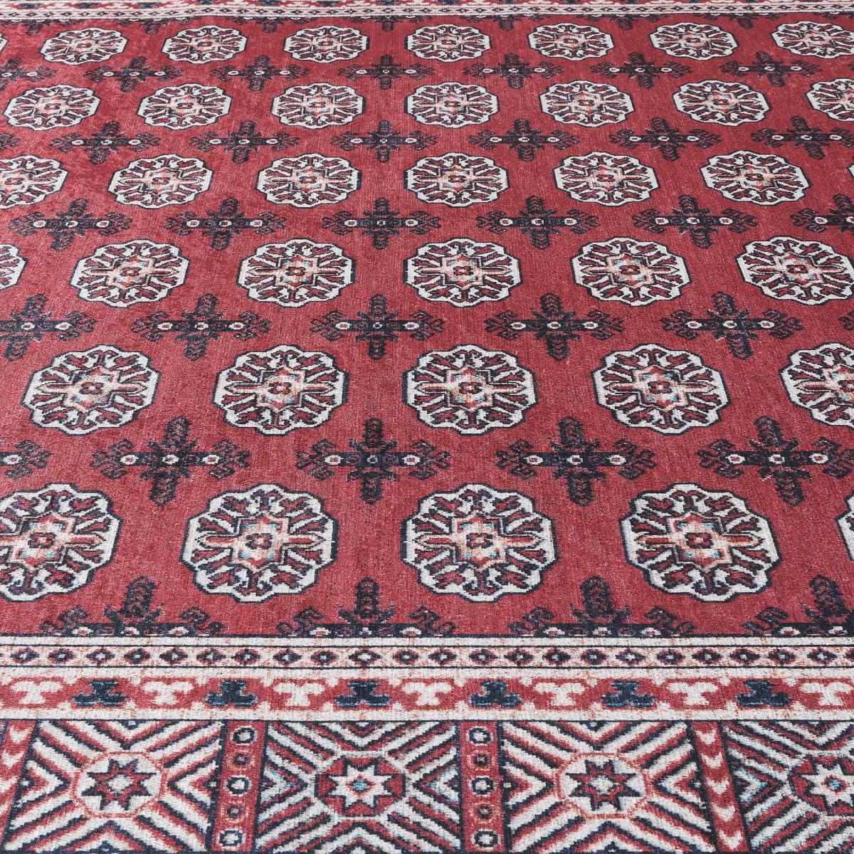 Tapis d'orient au motif oriental, style kilim, RAGA