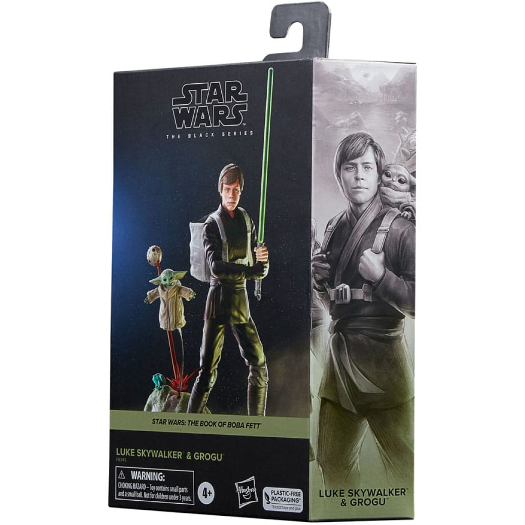 Star Wars: The Book Of Boba Fett Black Series Action Figura 2-pack Luke Skywalker & Grogu 15 Cm Hasbro