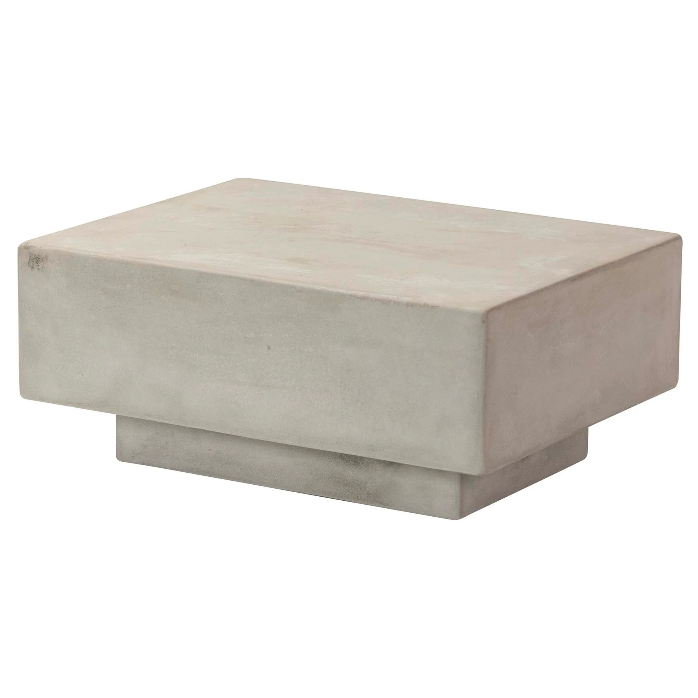 Mesa Centro Piedra Gris 80x60x34 Cm