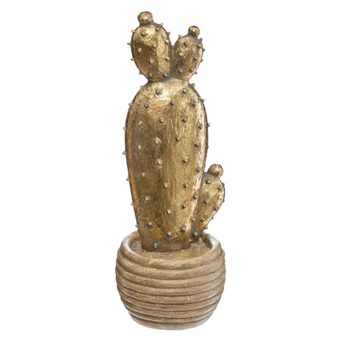 Cactus - résine - doré - 11 - 5x30 cm