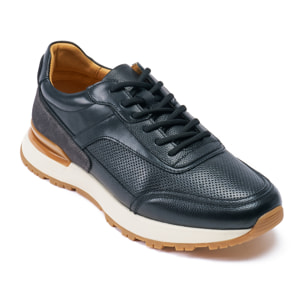 Sneaker British Passport Nero