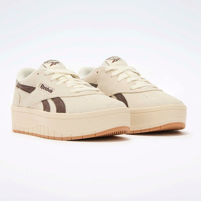 Sneakers Court Advance Surge - cuero - blanco roto y marrón