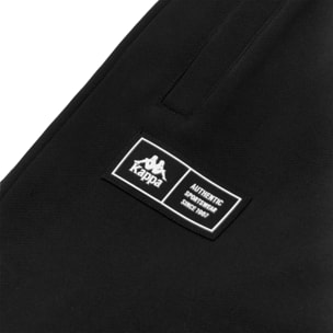 Kappa - Pantaloni Uomo Nero - Authentic Olmos