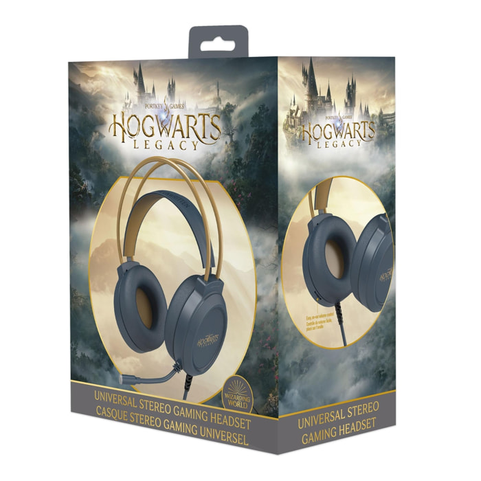 Auriculares Dobles Con Micrófono Harry Potter- Hogwarts Lega