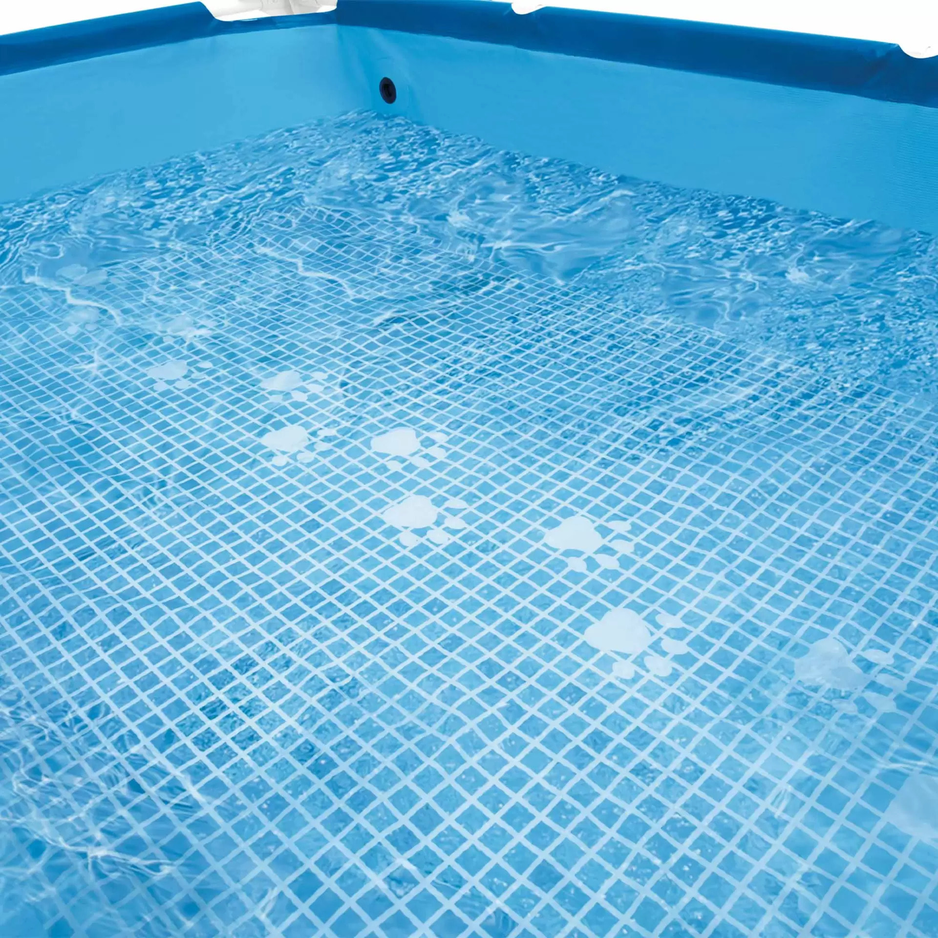 Intex 48404NP - Piscina Fuori Terra Rettangolare per Cani, con Pompa Filtro 1136 L/h, 229x152x46 cm