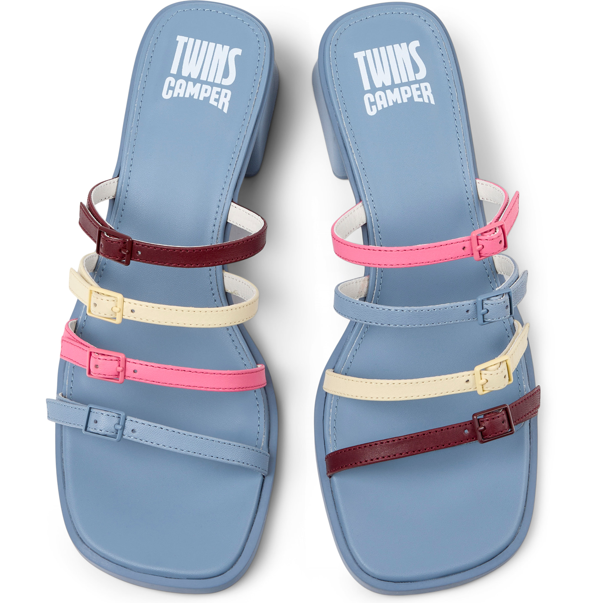 Sandalias - CAMPER Kora Sandal Twins - Multicolor - Cuero liso