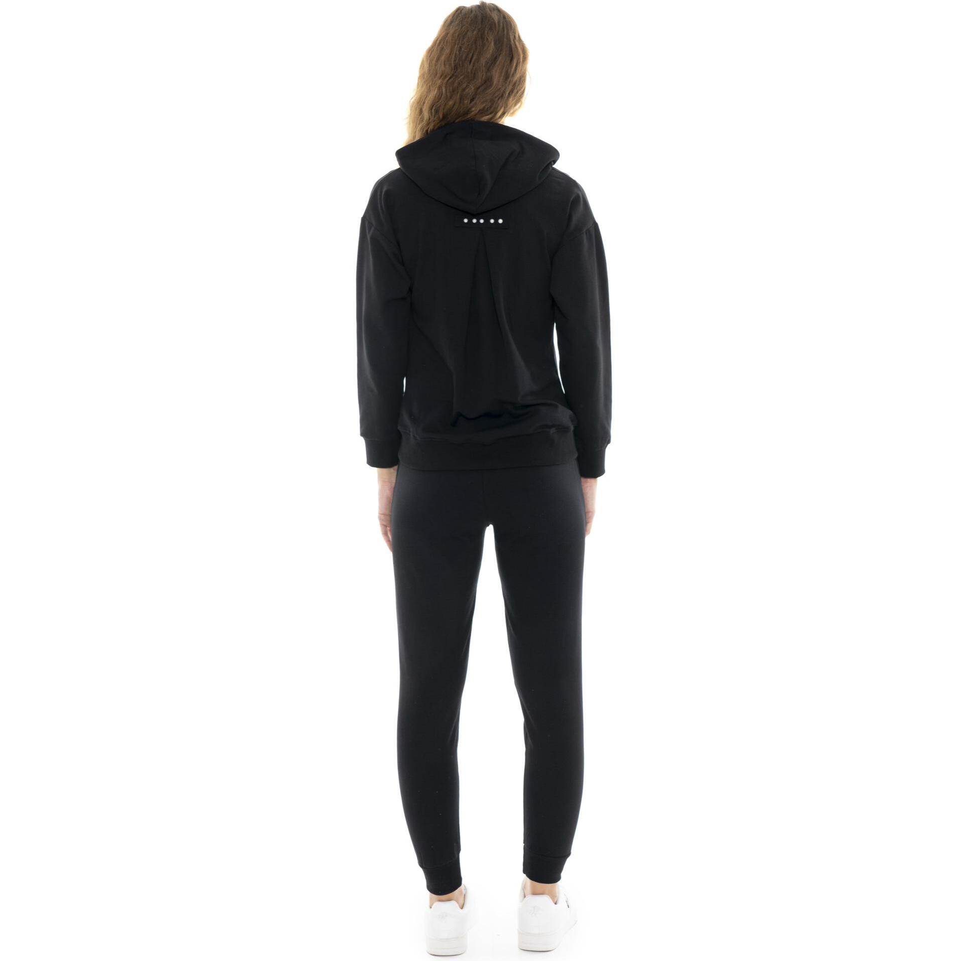 Tuta invernale da donna con cappuccio e zip "Pearl"