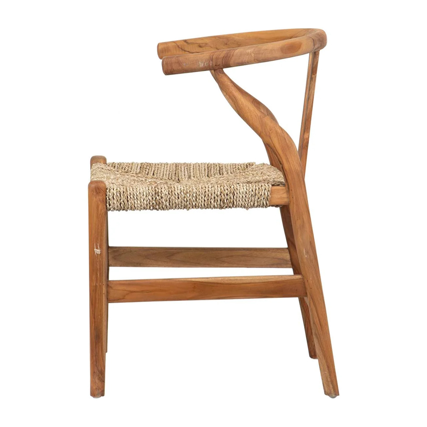 Silla Teca Natural 55x55x80 Cm