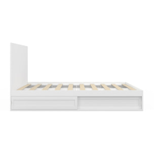 Lit Orem 140x190cm tiroir coulissant