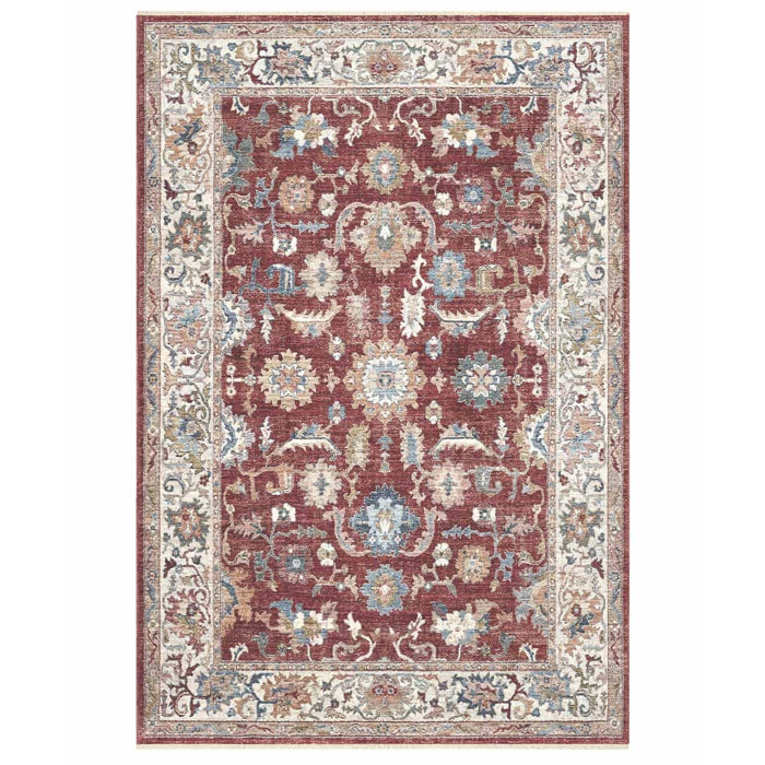 Tappeto orientale classico tradizionale colore rosso per salotto soggiorno camera da letto