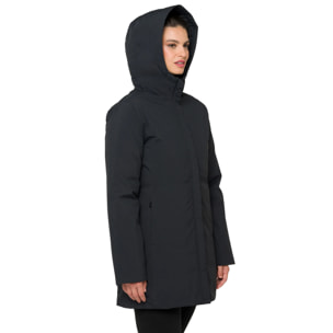 Parka NAKEELA imbottito impermeabile nero