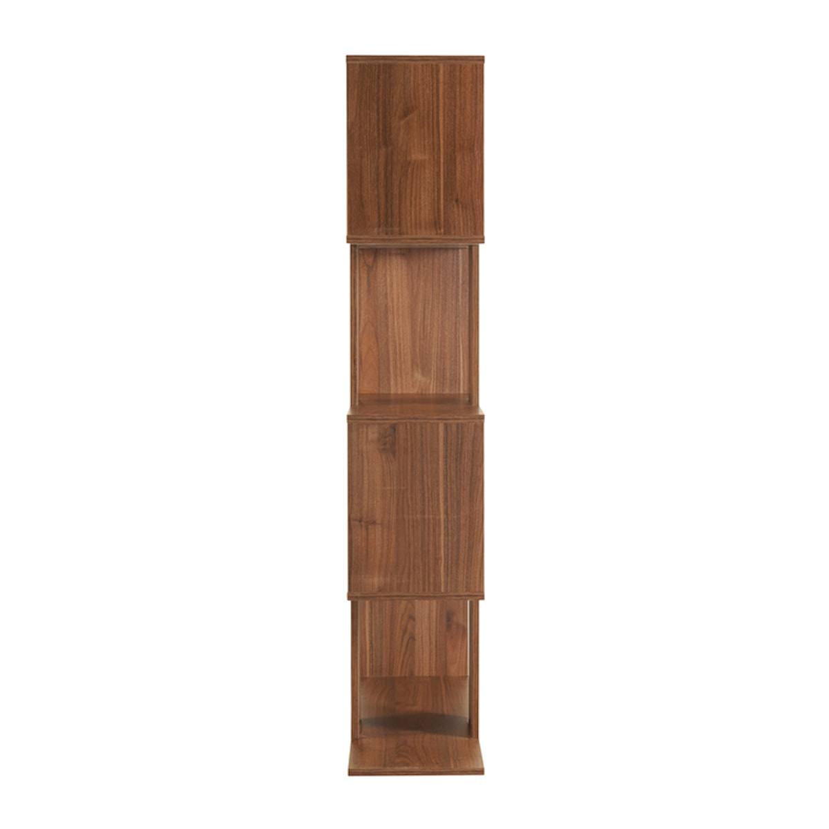 Bibliothèque séparateur design finition bois noyer L139 cm COMO