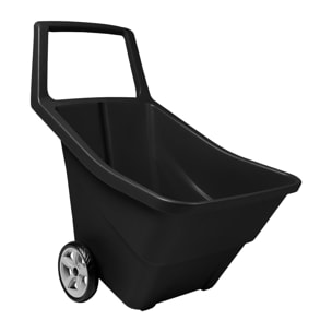 Carro de jardin Prosperplast "Load & Go" 95 L en color negro