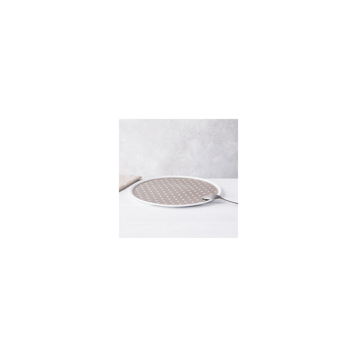 Plumetis Gris - Plato de aperitivo (Juego de 6)