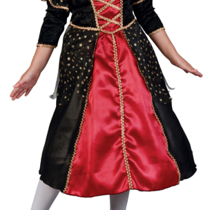 Costume Halloween Bambina Principessa Vampiretta Taglia 3-4 Anni