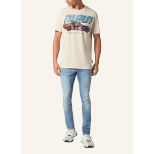 PHILIPP PLEIN Camiseta Cuello Redondo RACING