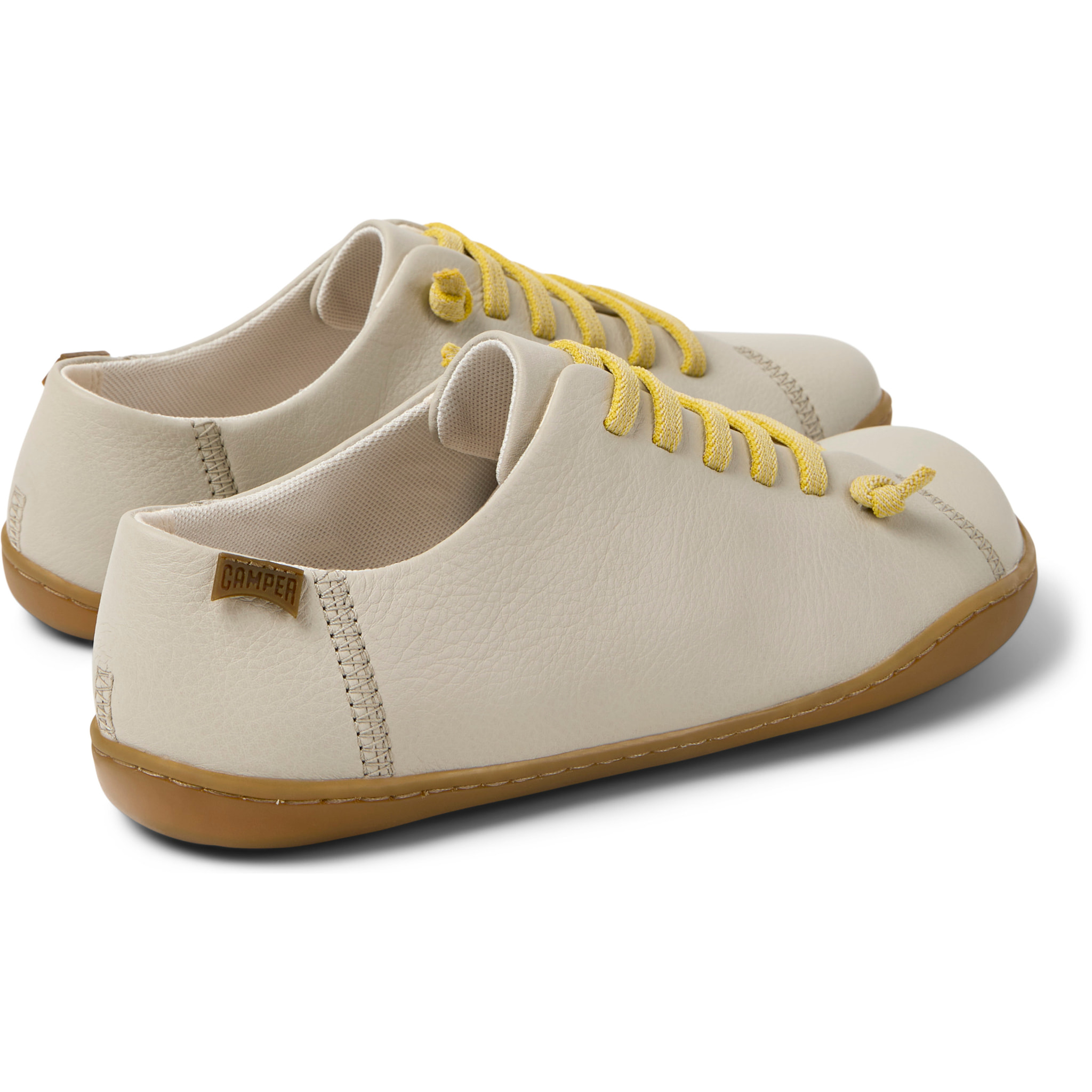 Sneakers - CAMPER Peu Cami - Beige - Pelle liscia