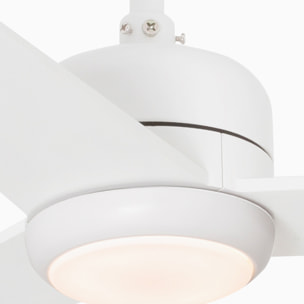 NUU L LED Ventilatore a soffitto bianco