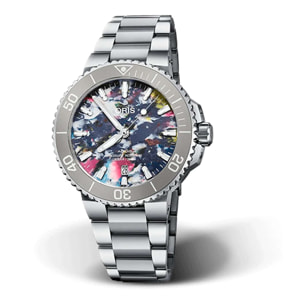 Reloj Oris 7766-4150-Set Hombre Analogico Automatico con Correa de Acero inoxidable