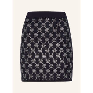 PHILIPP PLEIN Knit Mini Skirt MONOGRAM