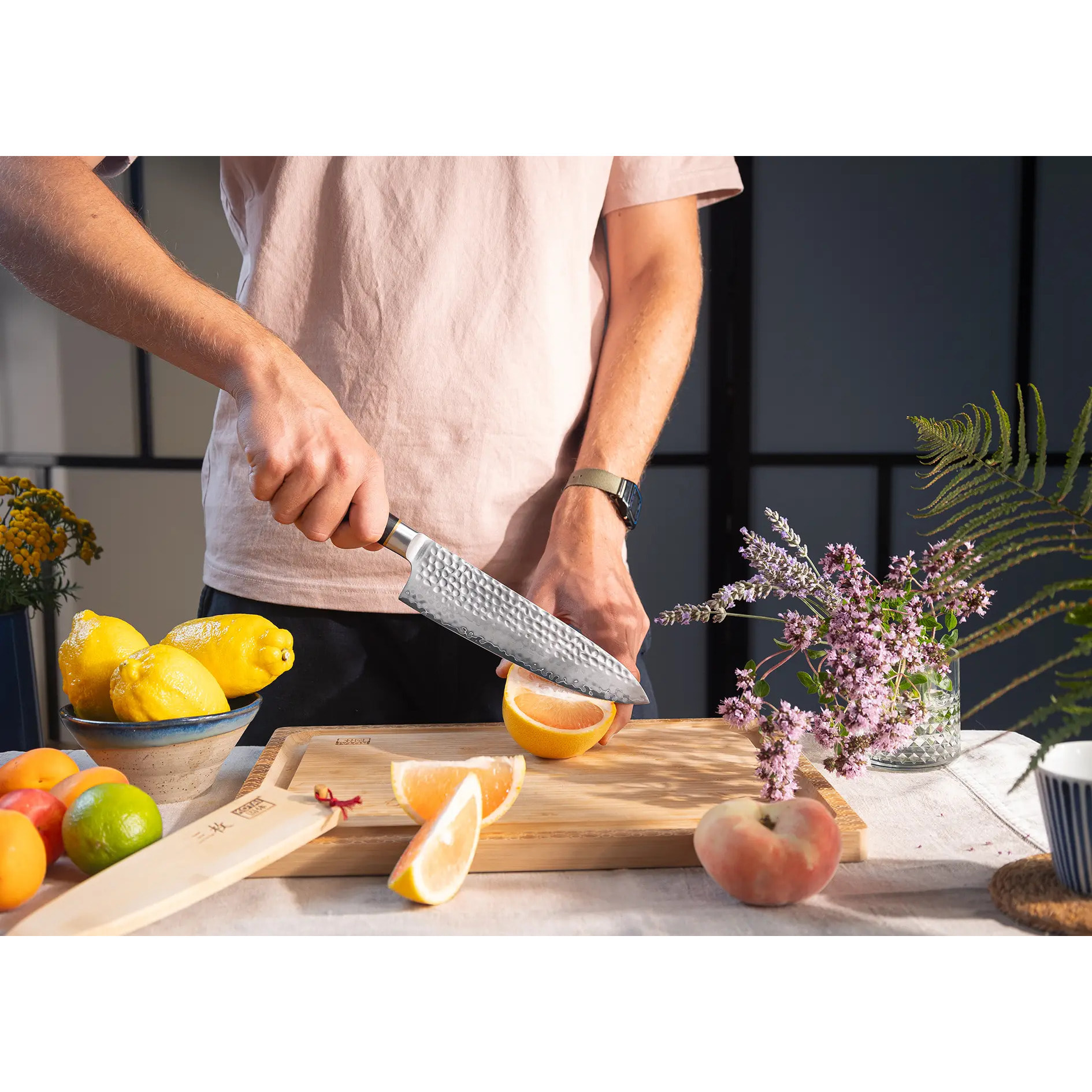 Set Completo di Coltelli (6 pezzi) - Collezione Pakka San-Mai