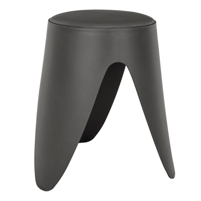 Tabouret Eve Gris M6 - Lot de 6