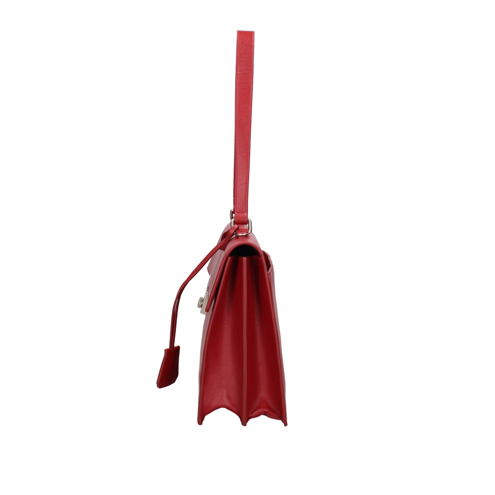 Borsa a spalla da donna Made in Italy - Modello Ereba Ultra - 100% pelle - 34.5 x 21.0 x 10.0 cm