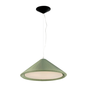 SAIGON IN 700 Lampe suspension vert olive