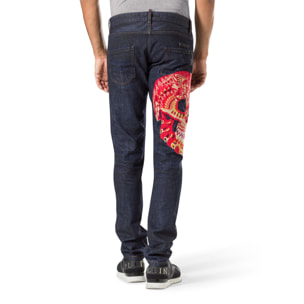 PHILIPP PLEIN straight cut "blue blue"