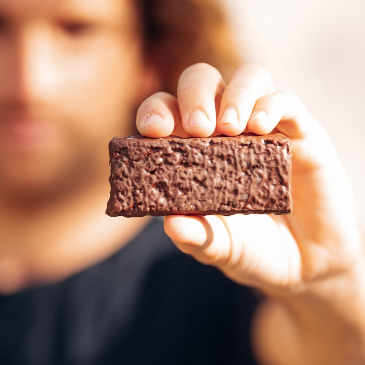 STC NUTRITION - Protein Bar Vegan - Riche en protéines & fibres - Faible teneur en sucres - 100% Vegan - Norme anti-dopage - Etui 5 barres