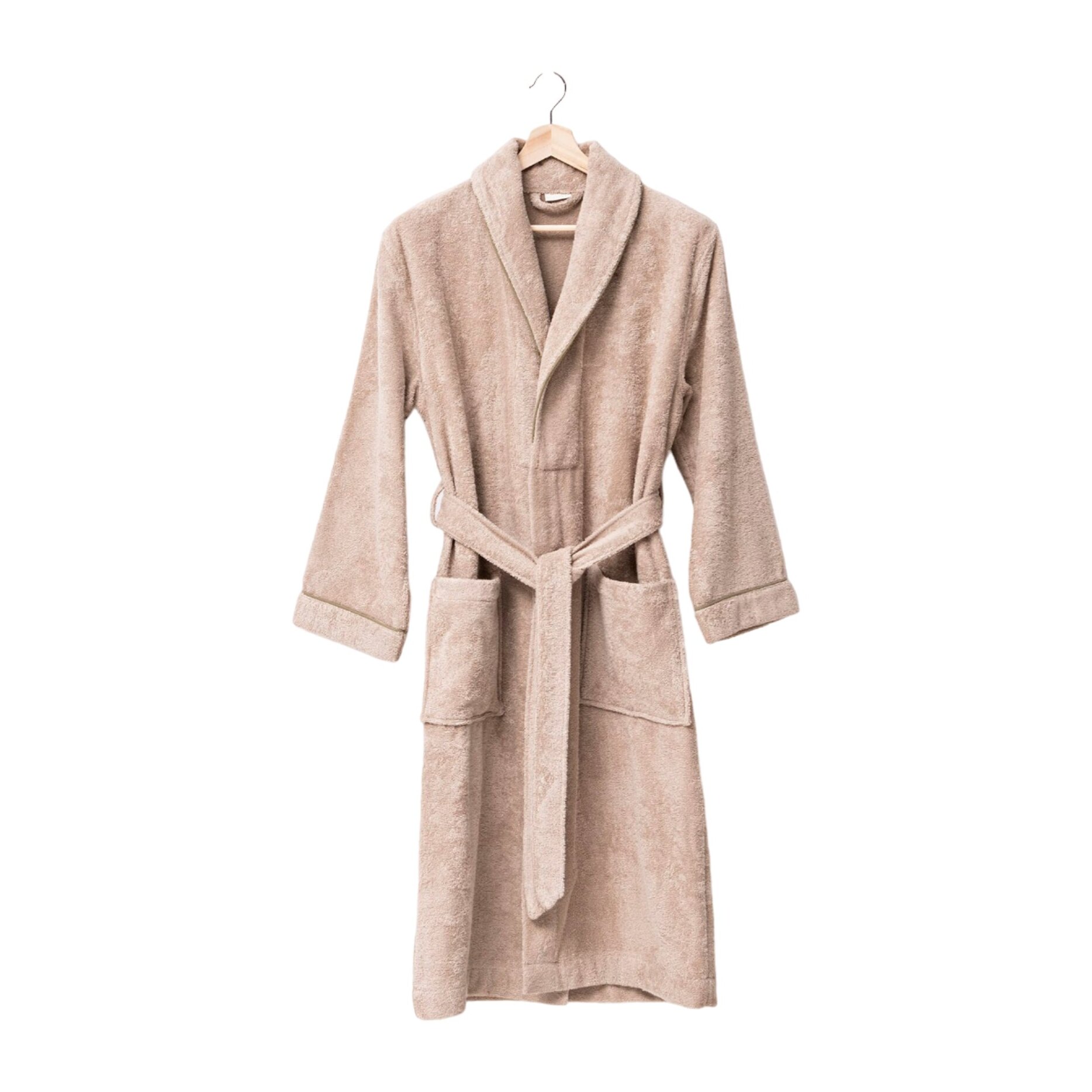 Albornoz 100% algodón 360gsm beige scalpers home