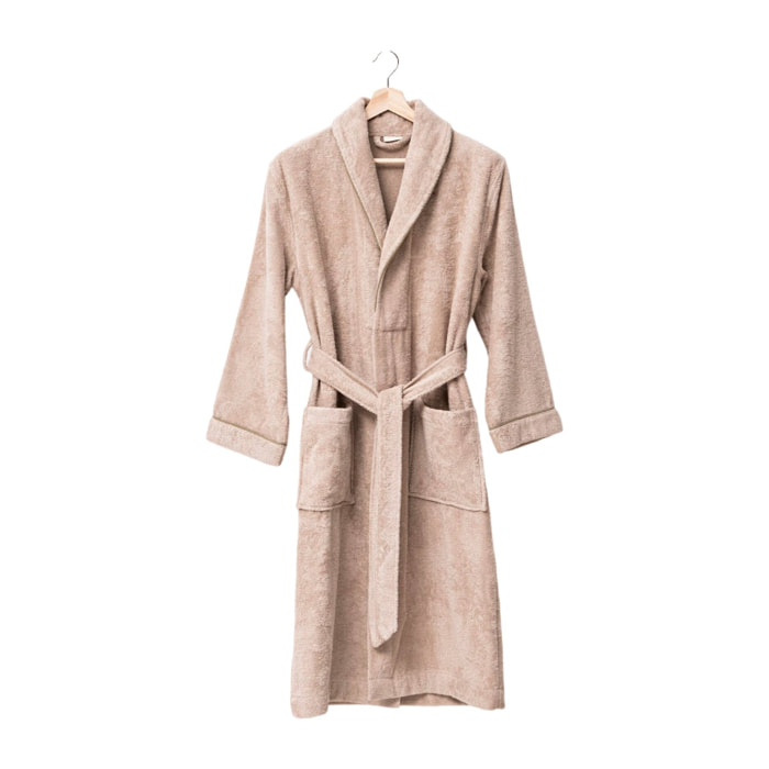 Albornoz 100% algodón 360gsm beige scalpers home