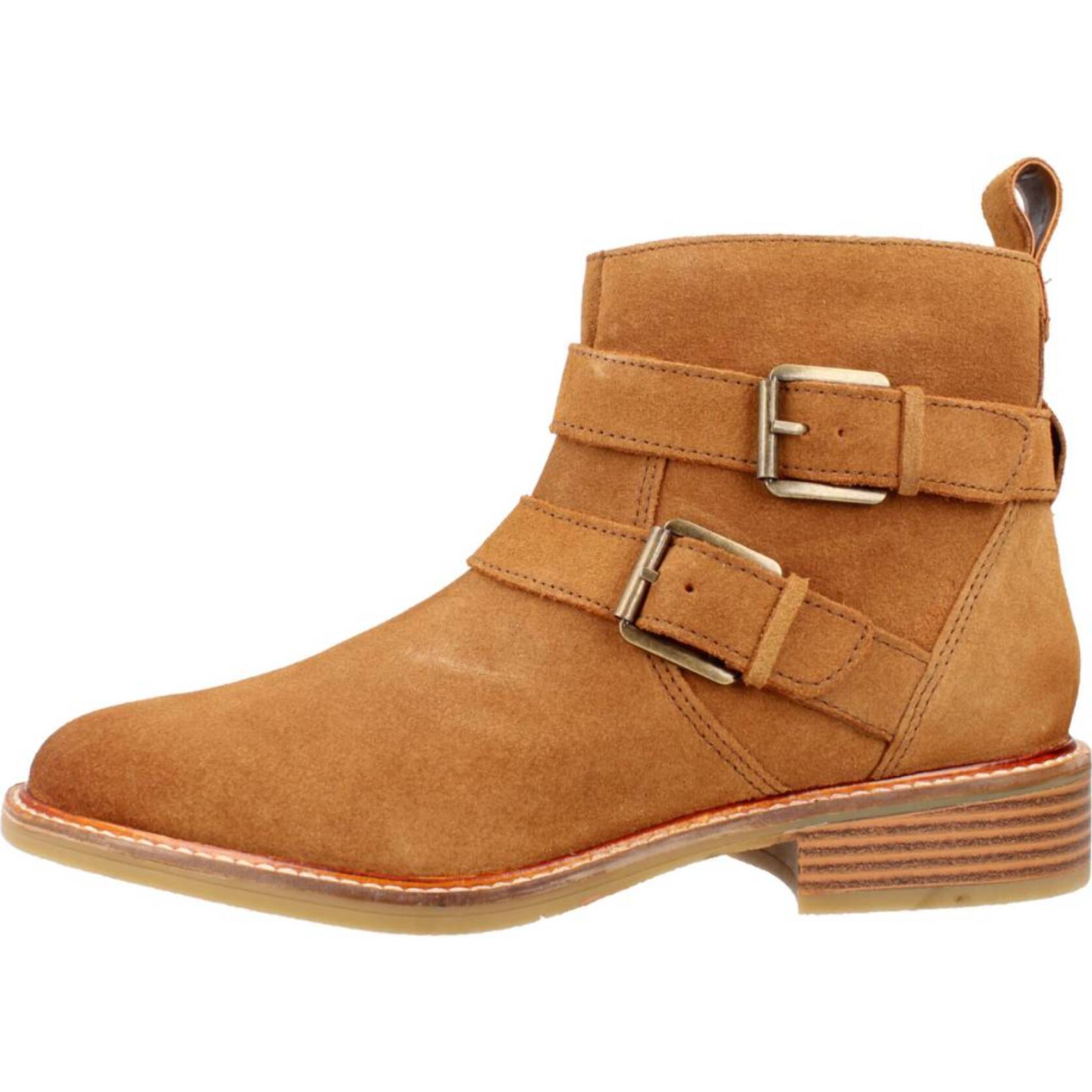 Botines Mujer de la marca CLARKS  modelo COLOGNE BUCKLE Brown