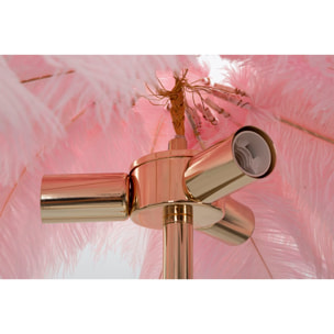 LAMPADA DA TERRA PALM ROSA CM Ø 55X160