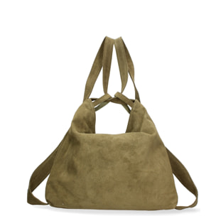 Borsa a mano da donna Made in Italy - Modello Silvana Chic - Pelle - 37.0 x 37.0 x 9.0 cm