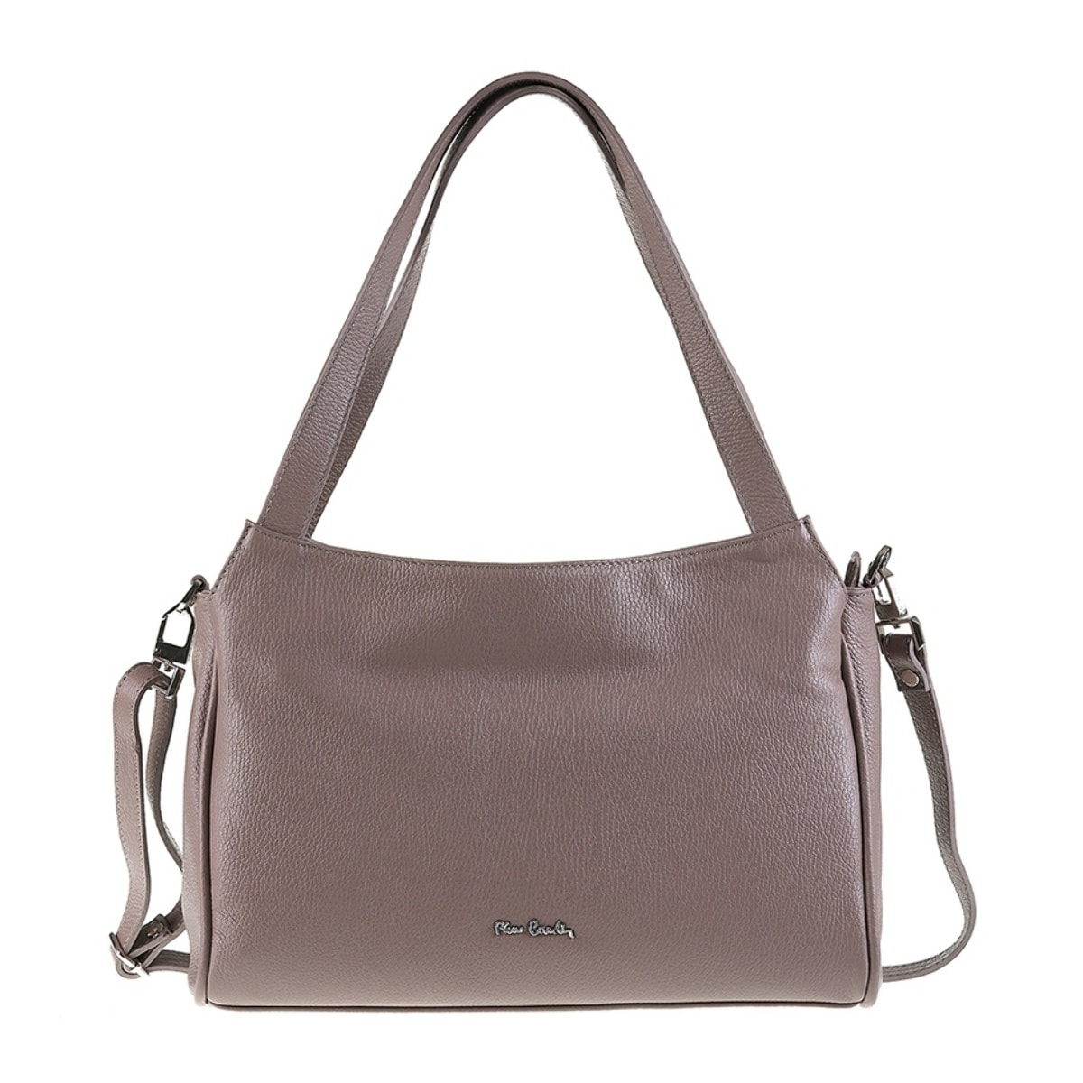 Borsa a spalla da donna Made in Italy - Modello Celeste Chic - 100% pelle - 36.0 x 24.0 x 10.0 cm