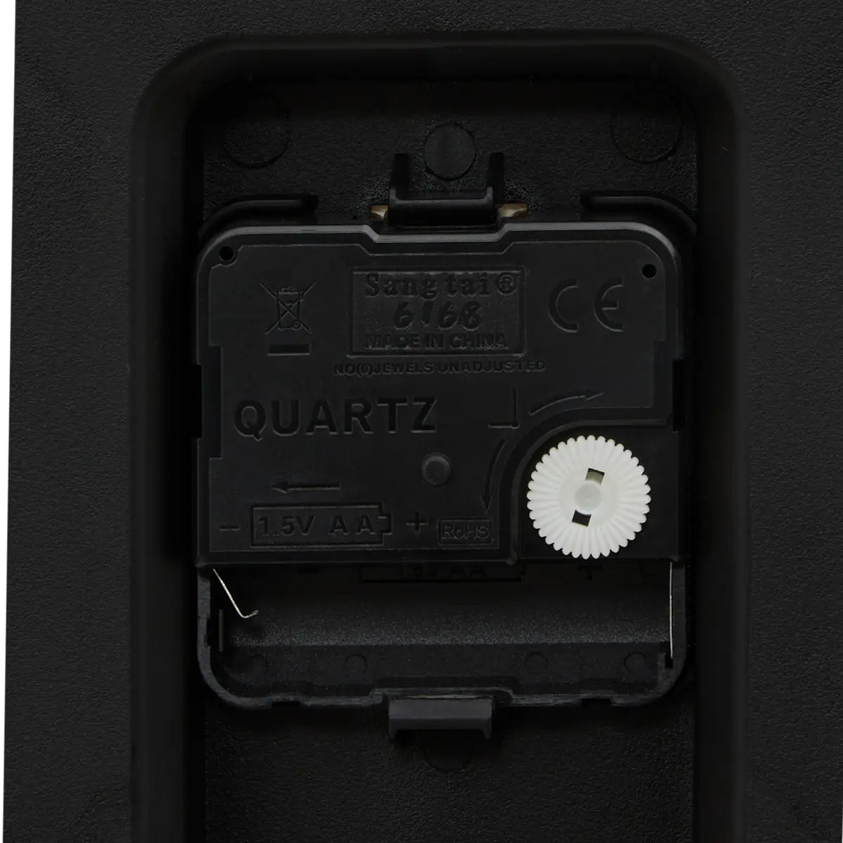 Horloge Nathalie D29cm doré