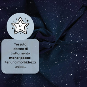 COMPLETO LETTO FASHION, 100% Microfibra, No Stiro - STARS