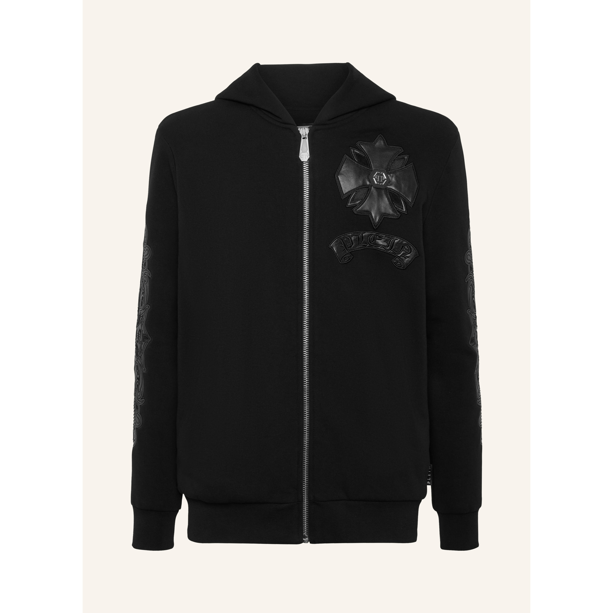 PHILIPP PLEIN Felpa con cappuccio CHROME