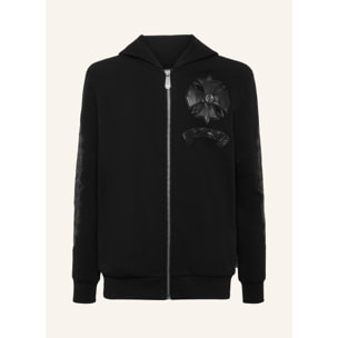 PHILIPP PLEIN Felpa con cappuccio CHROME
