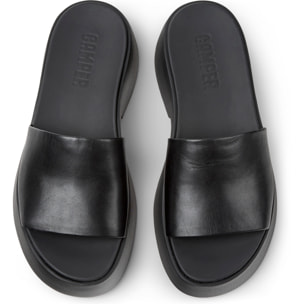 Sandalias - CAMPER Tasha - Negro - Cuero liso
