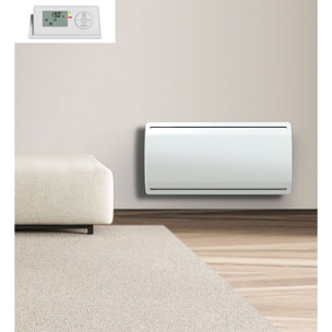 Radiateur inertie ceramique LCD blanc 2000W