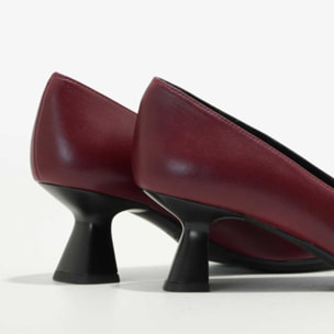 ZAPATOS DE SALÓN BURDEOS KADIL
