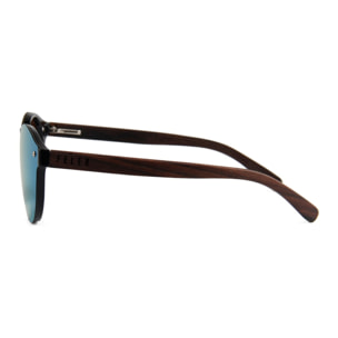 Gafas de Sol Feler 1502M-4 Polarizadas de Madera Unisex 52 mm