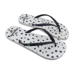 Chanclas de playas ,Printed 21  Topos