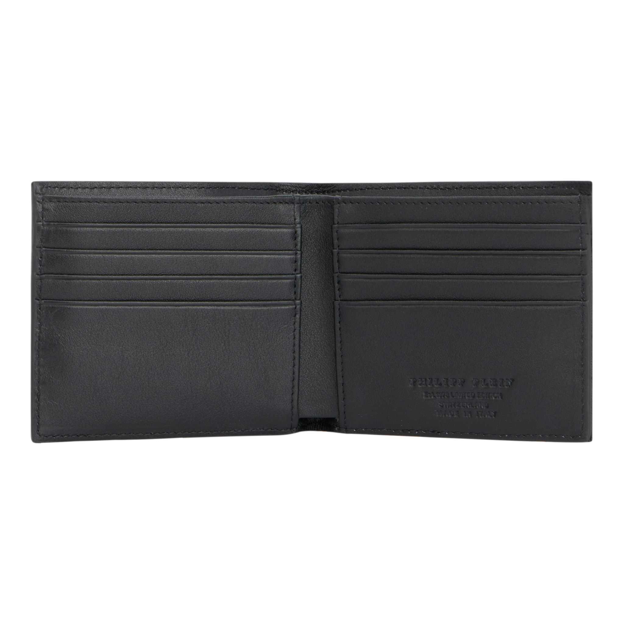 PHILIPP PLEIN French Wallet Jacquard Monogram