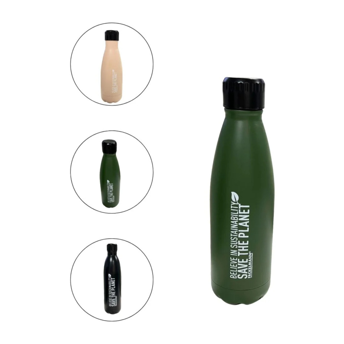 Bouteille isotherme 500 ml coloris aléatoire Fackelmann Move