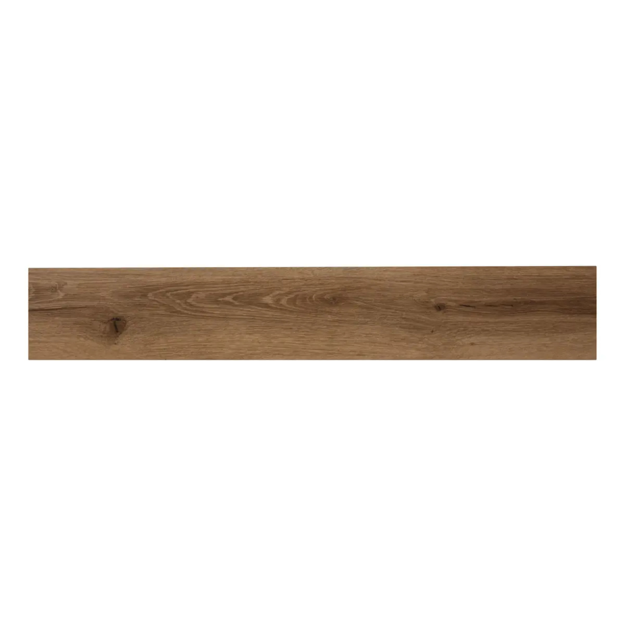 Lot de 7 lames adhésives PVC Vera 15x91cm marron naturel